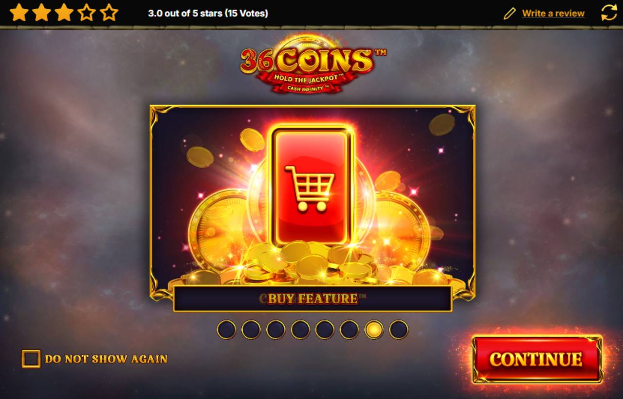 36 Coins Hold The Jackpot Cash Infinity (Wazdan) Image 1